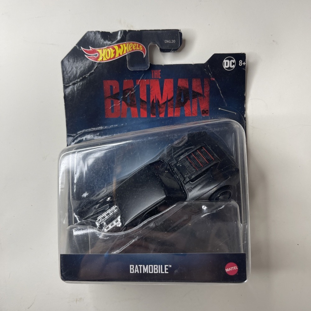 Hot Wheels The Batman Batmobile 1:50 Diecast Car Black 2022 8+ Unopened